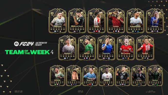 EA Sports FC 24 TOTW 4