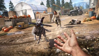 The dog in Far Cry 5 cannot die, but it can get hurt, so please still be careful with this very good boy