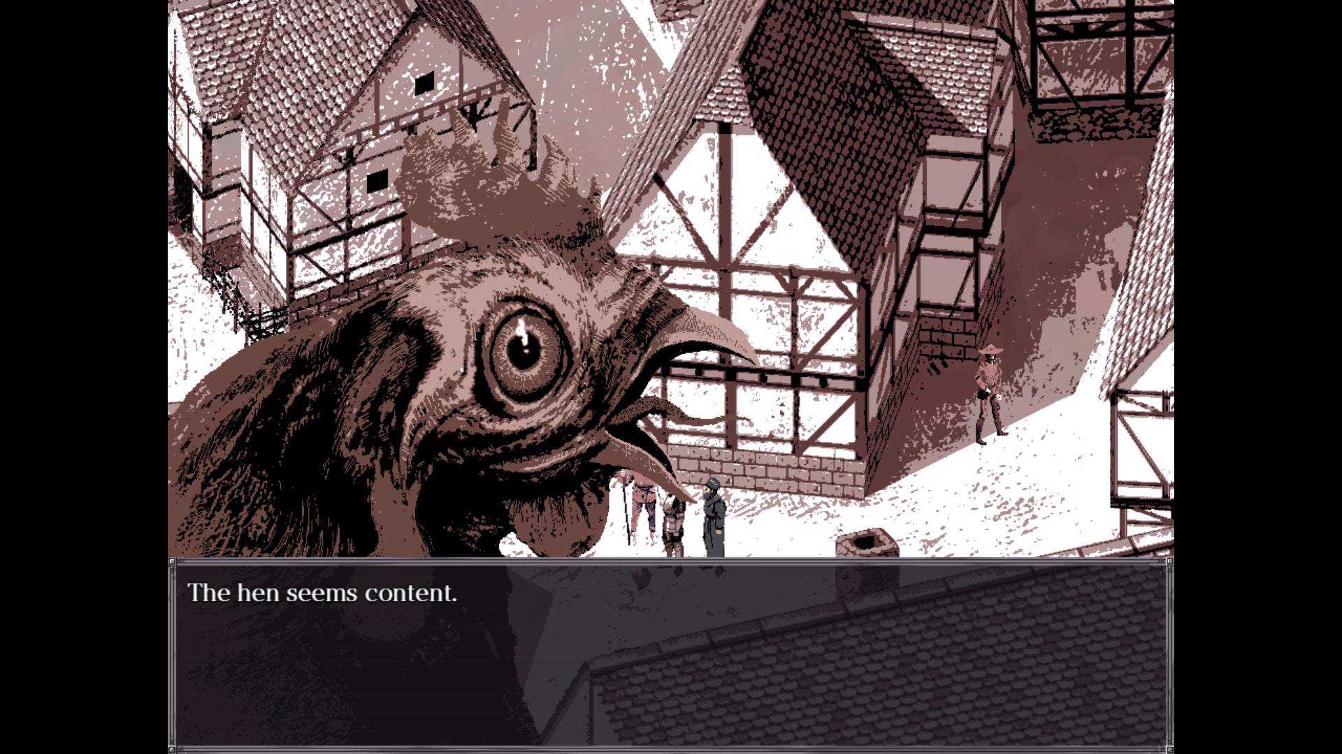 A content hen in Felvidek - 1