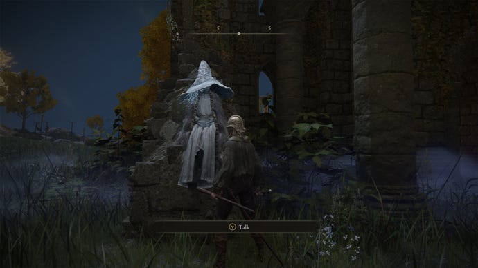 Un jugador de Elden Ring se encuentra con Ranni en Elden Ring