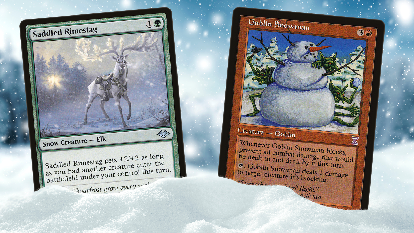 mtg holiday card 2024 MAGIC THE GATHERING 2024 HOLIDAY PROMO CARD SHOCKER!