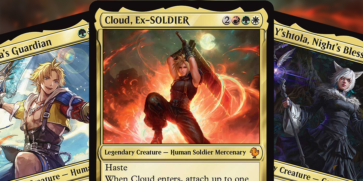 Magic: The Gathering's Final Fantasy crossover first cards Magic: The Gathering's Final Fantasy crossover first cards