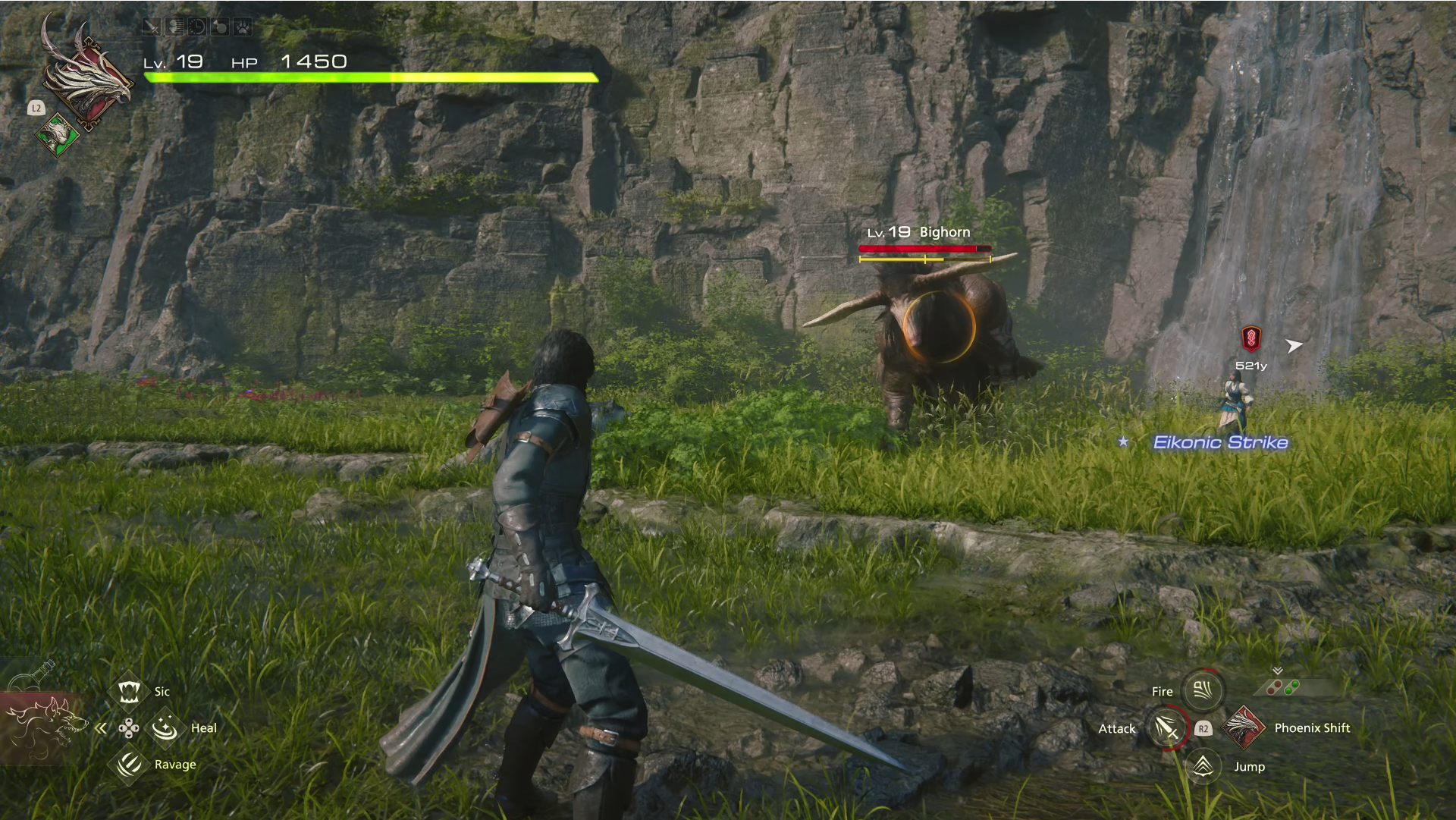 Clive battles a Bighorn