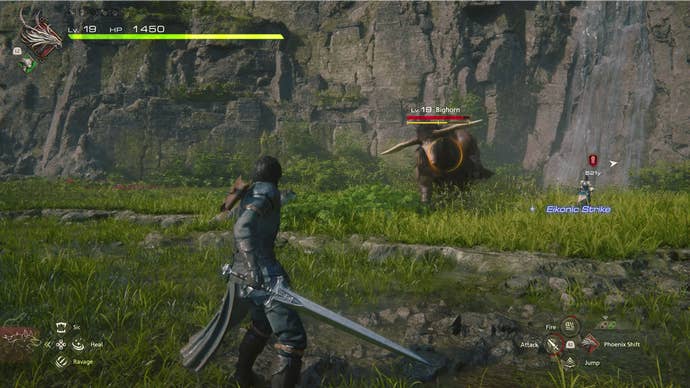 Clive battles a Bighorn