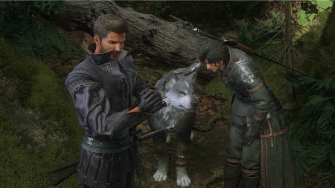 Cid Clive and Torgal in a forest