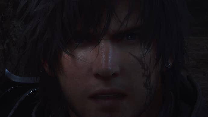 Clive close up in Final Fantasy 16