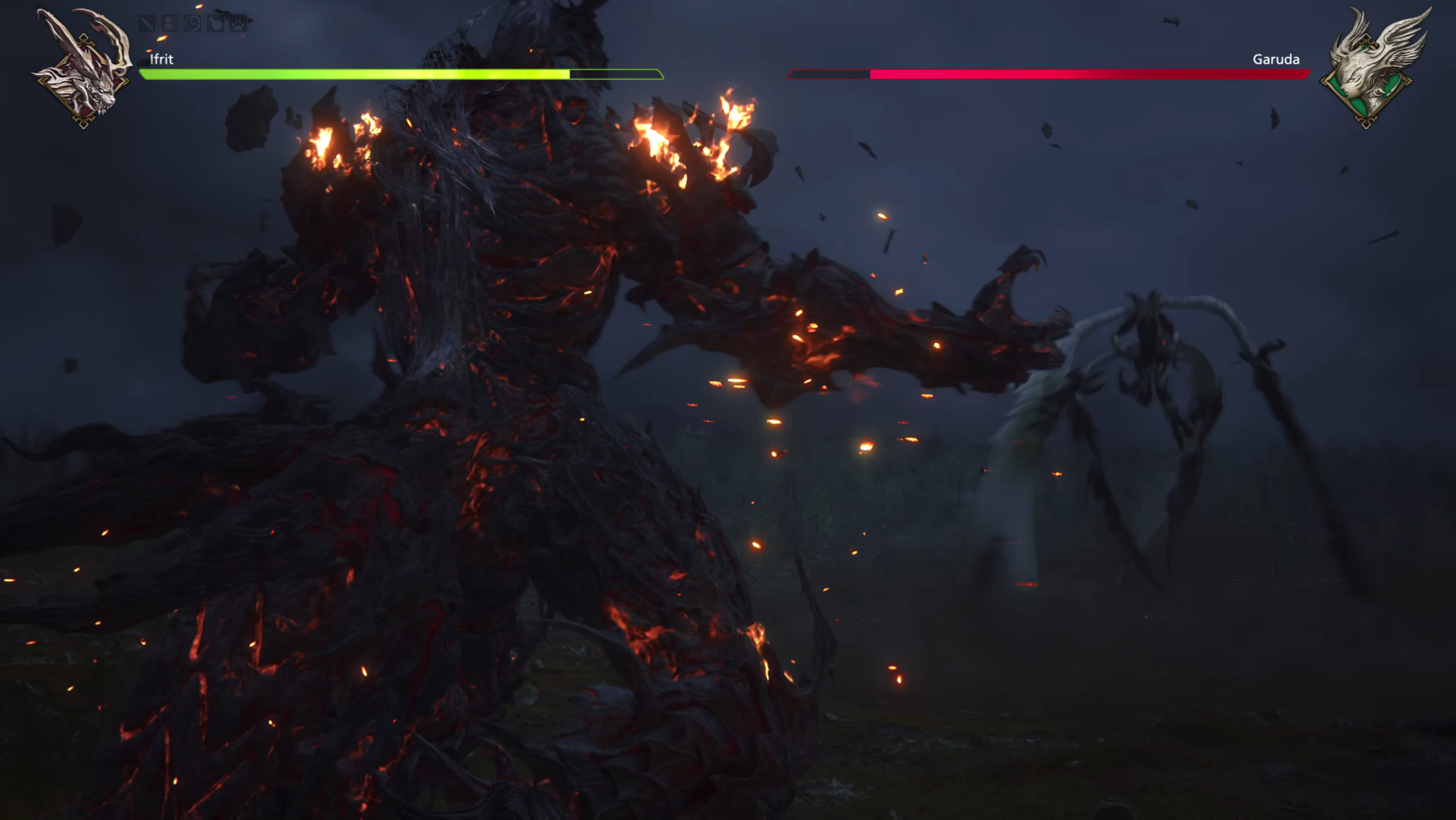 Ifrit vs Garuda in Final Fantasy 16