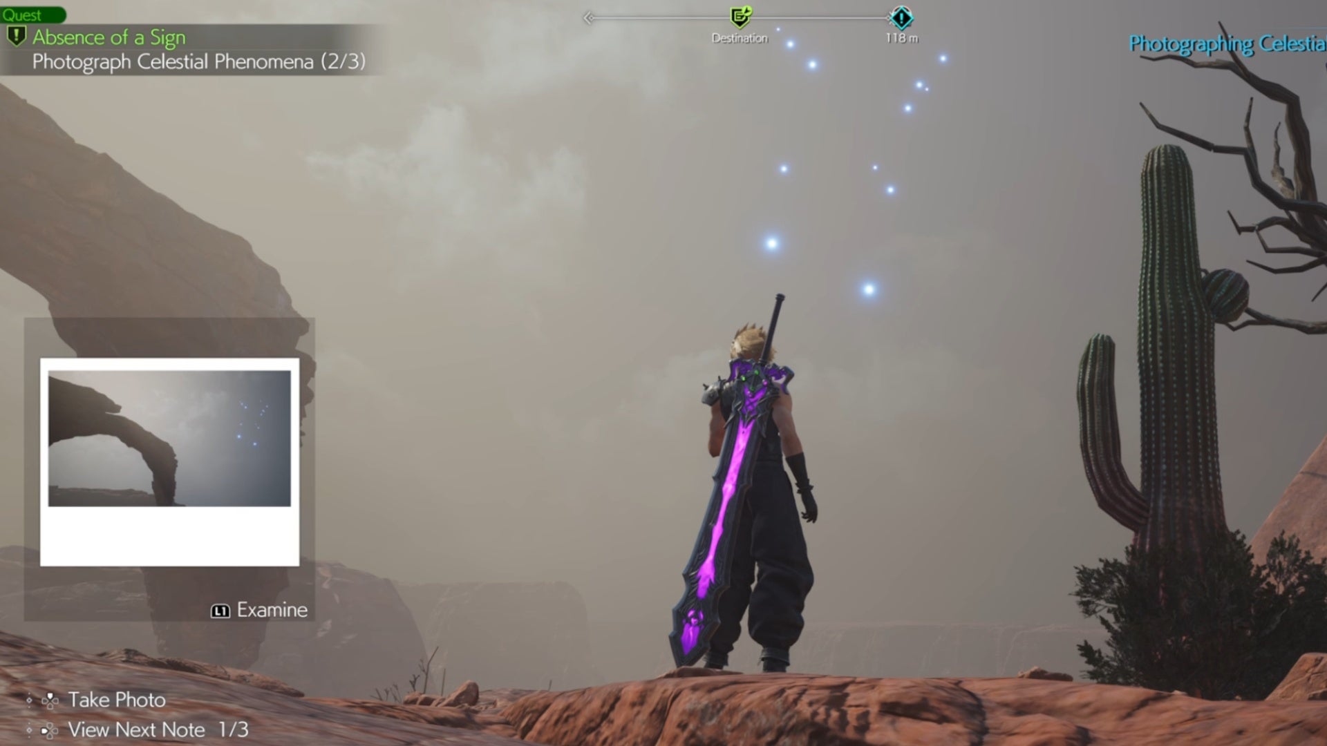 ff7 rebirth absence of a sign airstrip location cloud standing placement