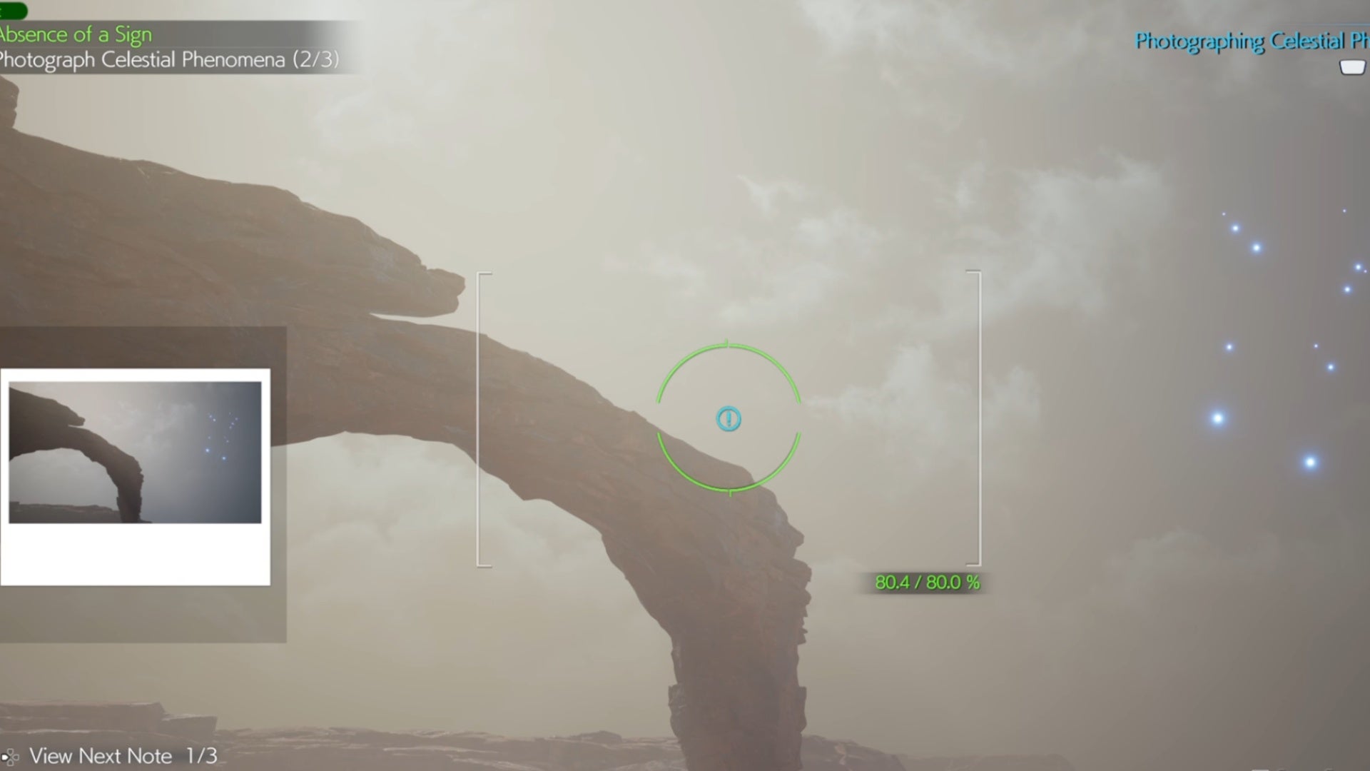 ff7 rebirth absence of a sign final photograph angle