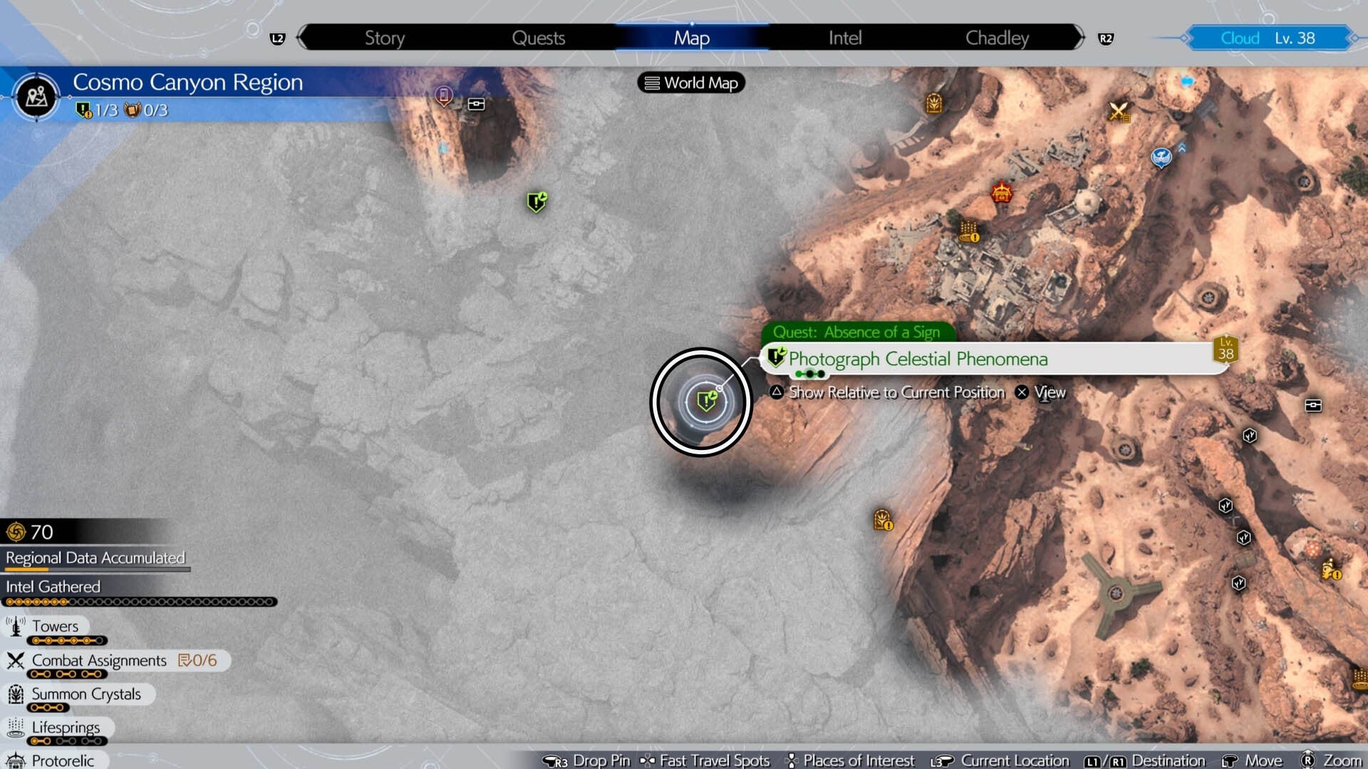 ff7 rebirth absence of a sign photograph three map location