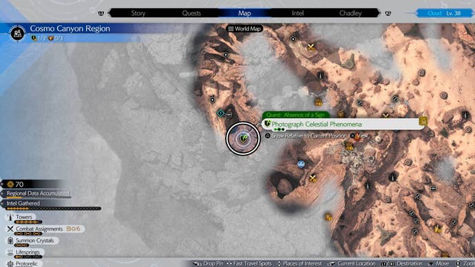 ff7 rebirth absence of a sign photograph two map location