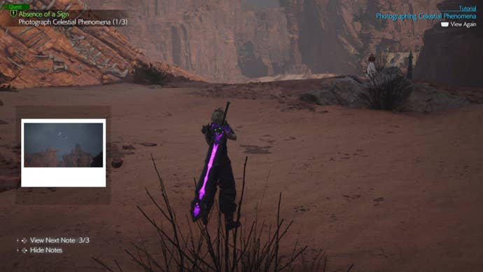 ff7 rebirth absence of a sign photograph two standing location for cloud