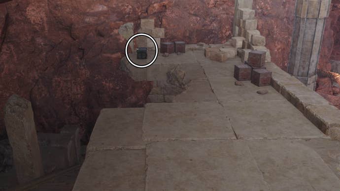 ff7 rebirth capital ruins chest two location