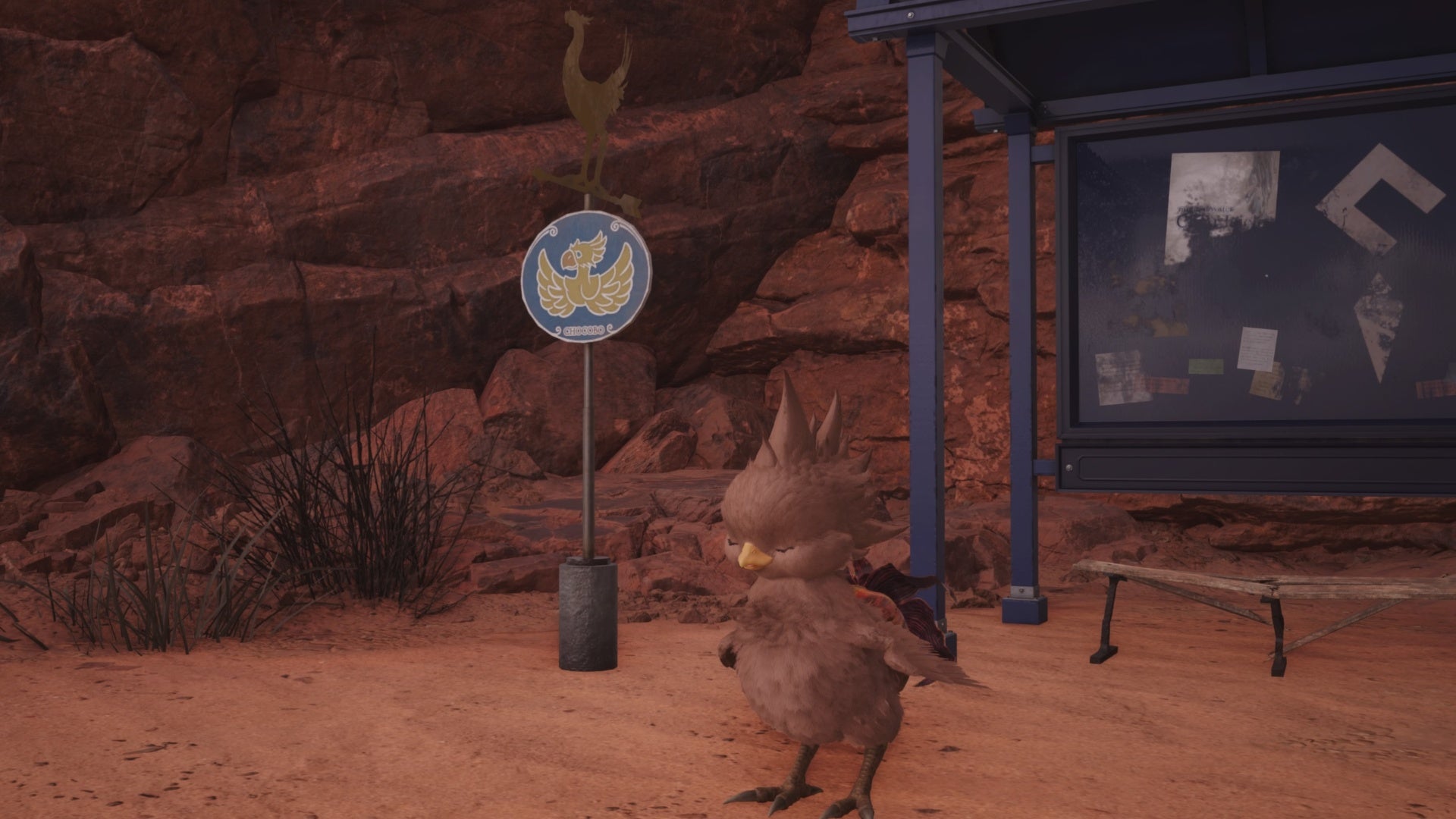 ff7 rebirth cosmo canyon chocobo chick by chocobo stop