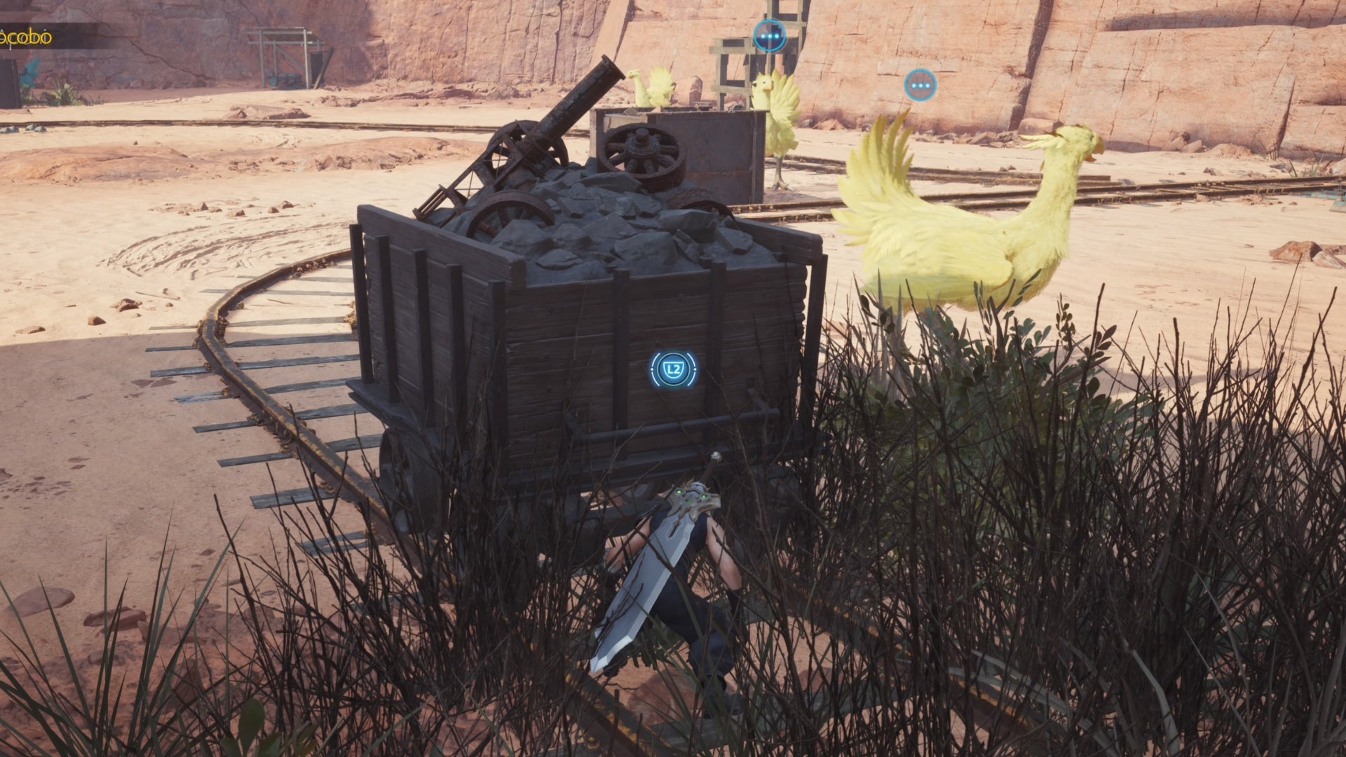 ff7 rebirth cosmo canyon chocobo puzzle chocobo one