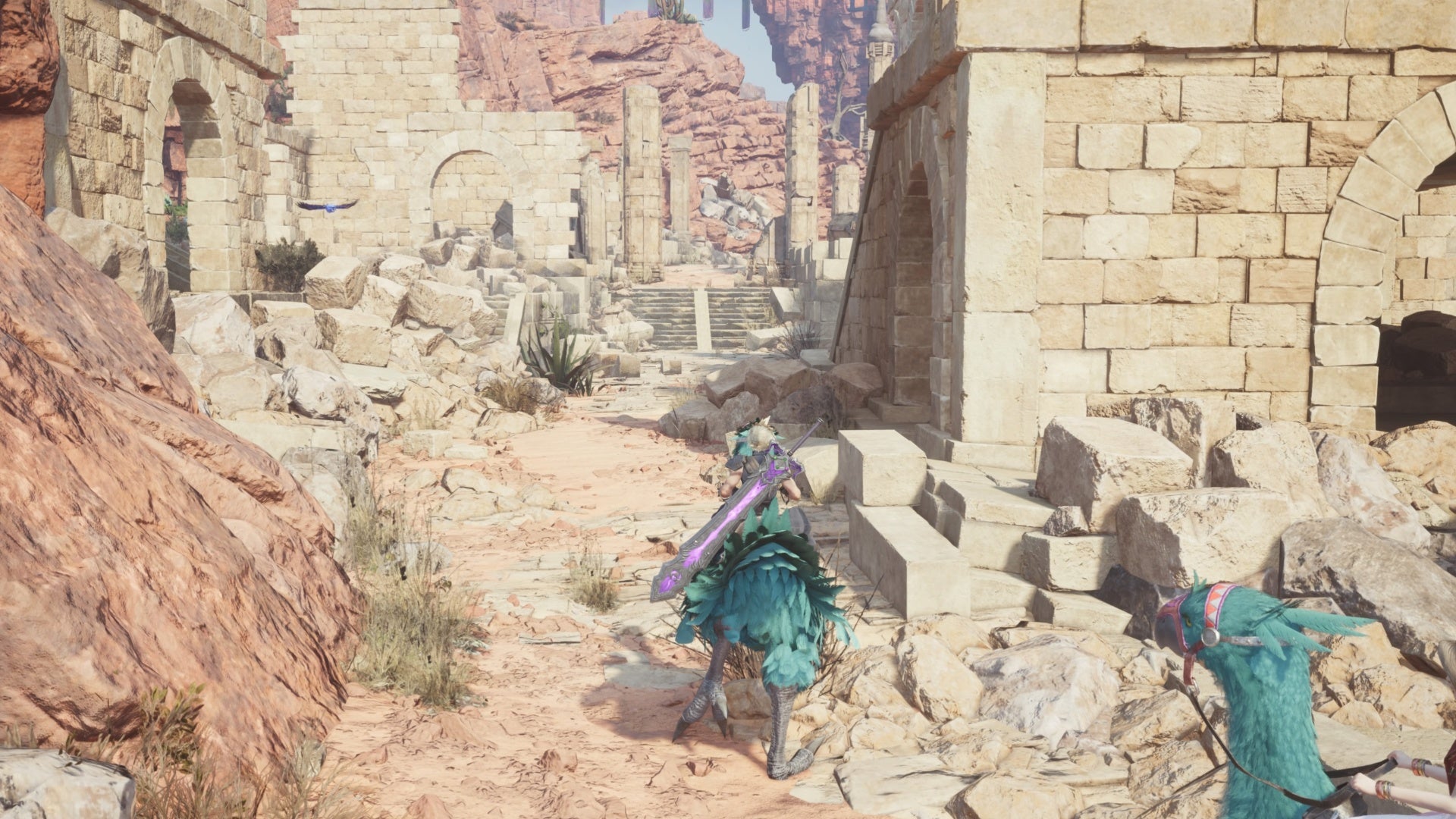 ff7 rebirth cosmo canyon ruins path