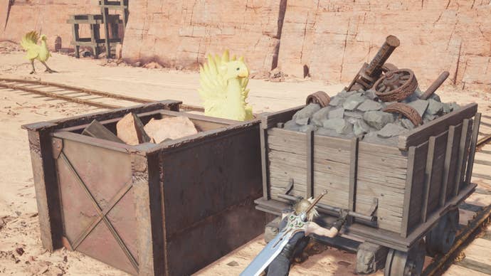 ff7 rebirth cosmo chocobo track puzzle chocobo two