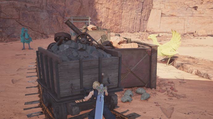 ff7 rebirth cosmo chocobo track puzzle final yellow chocobo