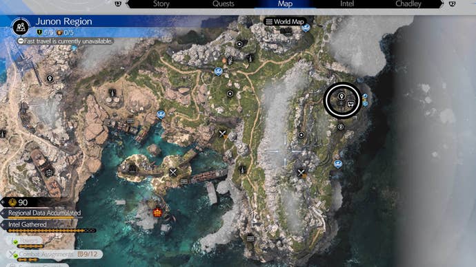 ff7 rebirth junon summon crystal map location part two