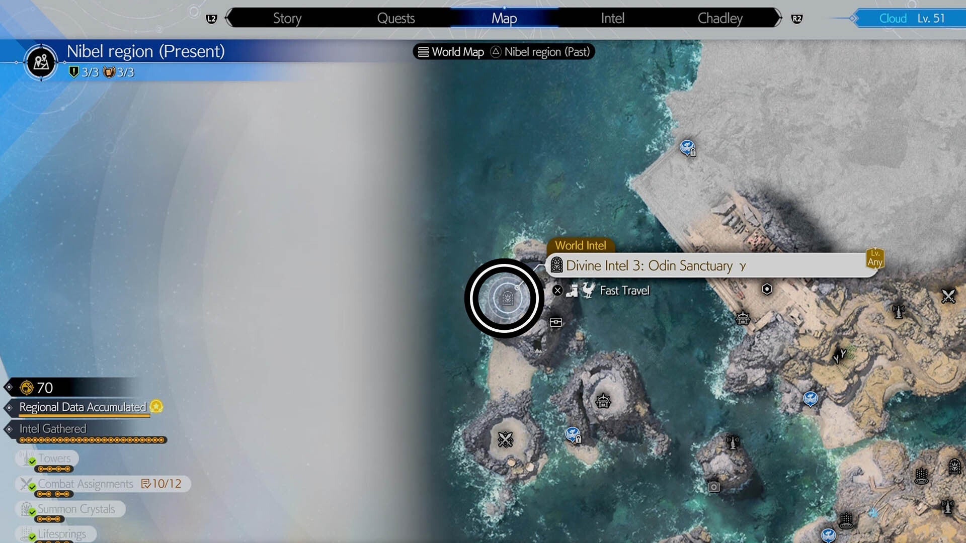 ff7 rebirth nibel summon crystal map location part two