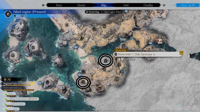 ff7 rebirth nibel summon crystals map location part one