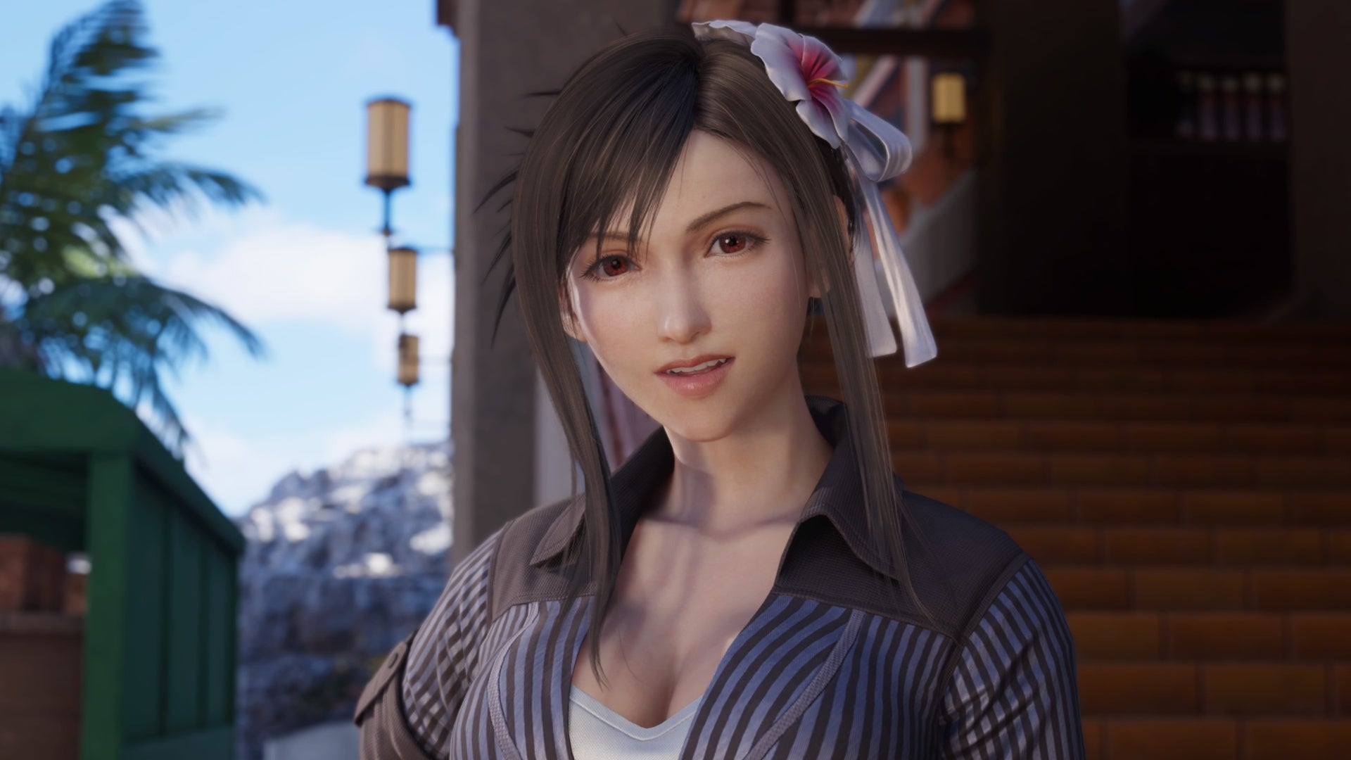 ff7 rebirth tifa in majestic glamour swimming outfit