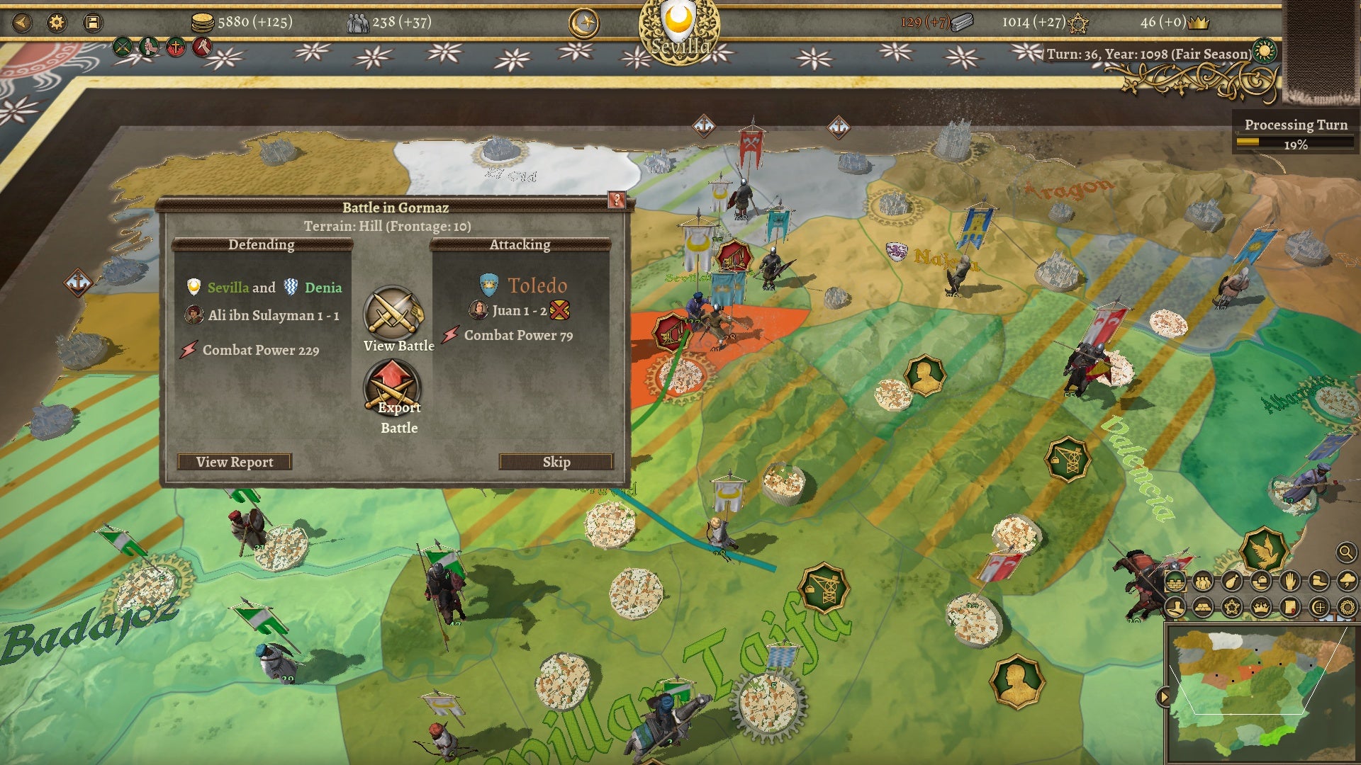 The Rally Point: Field of Glory: Kingdoms es un elaborado juego de construcción con una gran estrategia.