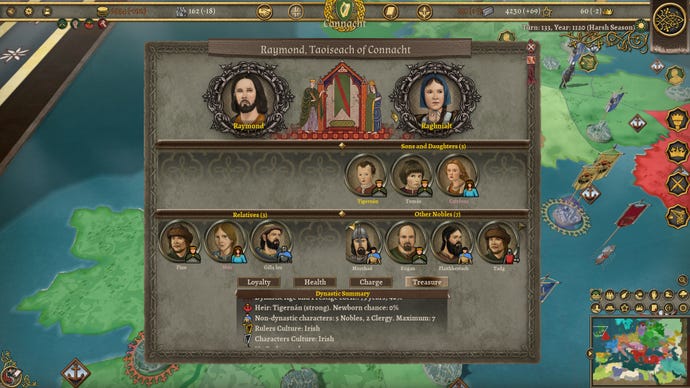 Ringkasan dinasti di Field Of Glory Kingdoms.