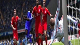 FIFA 13 shots feature men kicking a ball