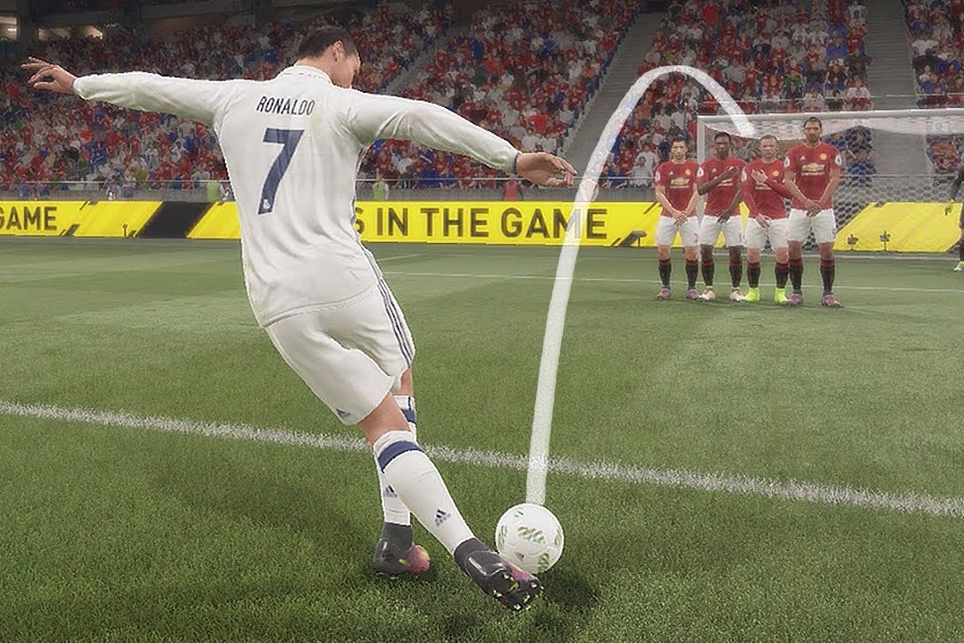 FIFA 18 Free kick - Scoren en perfect trappen