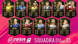 FIFA 19 Ultimate Team (FUT 19) - ecco la Squadra della Settimana 1 o Team of The Week 1