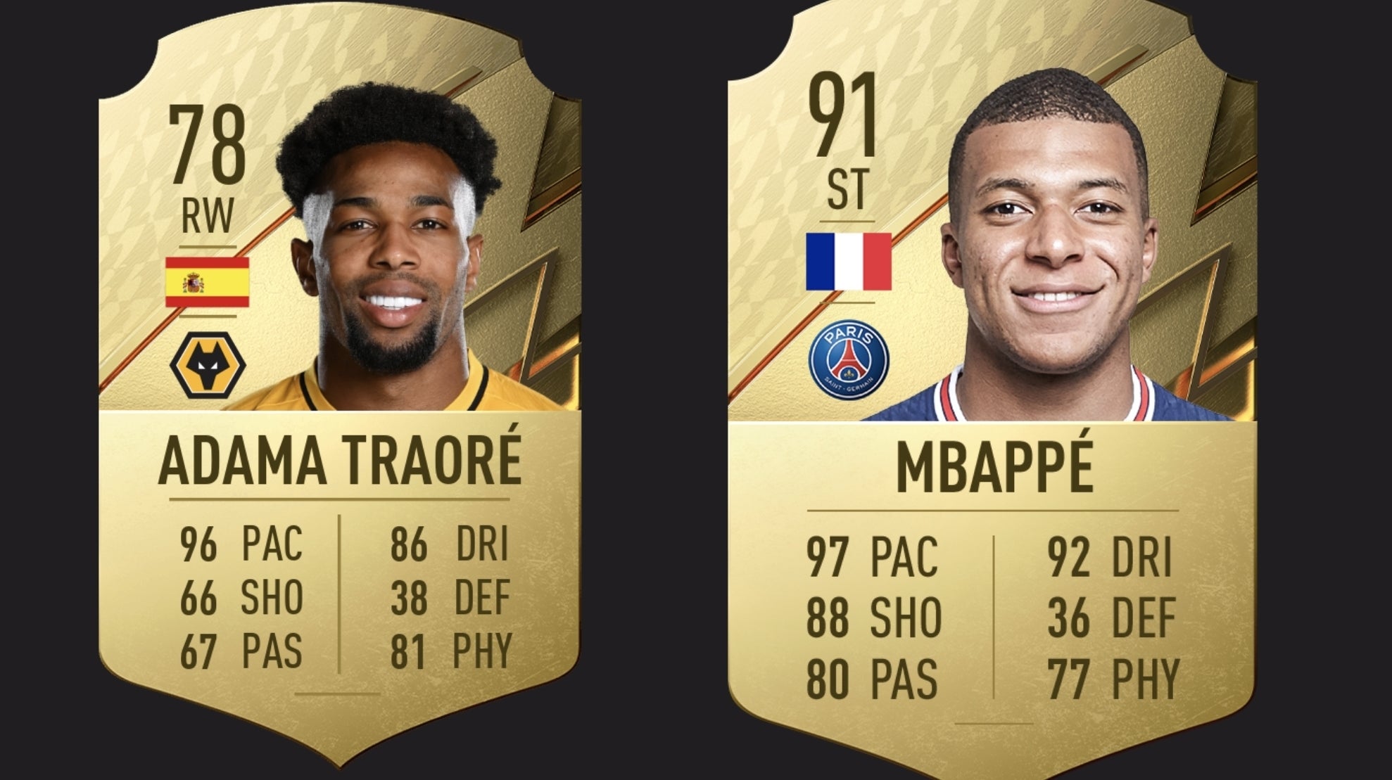 FIFA 22 snelste spelers - Top 20 snelste spelers