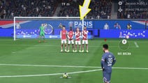 FIFA 22 - rzut wolny: strzelanie, podkręcanie