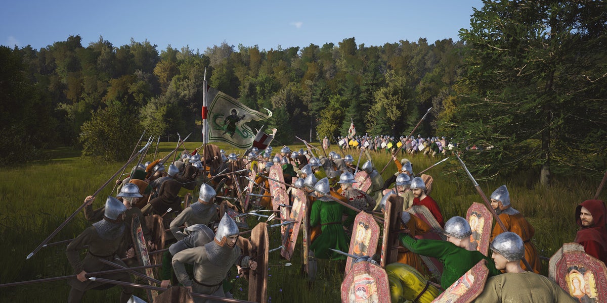 Manor Lords: How to defend against Raiders | Rock Paper Shotgun