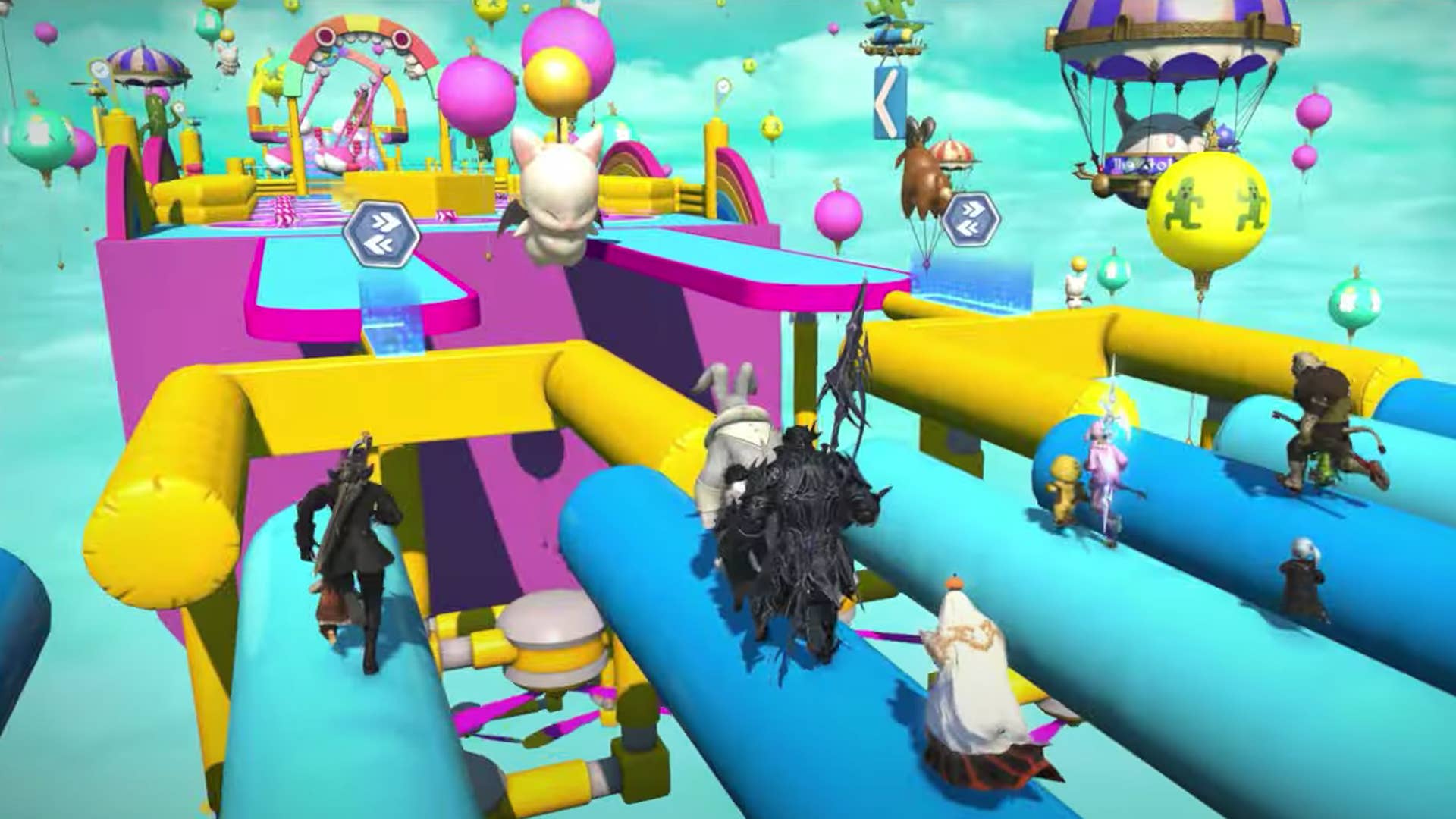 Final Fantasy 14’s Fall Guys minigame looks like wonderful chaos, and ...