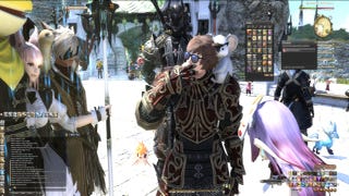 Final Fantasy 14 player eats 999 eggs in front of large crowd