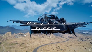 Final Fantasy 15: Check out the flying car in action
