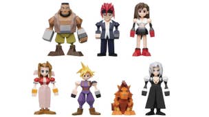 Those PS1-style Final Fantasy 7 figures are now available to order at Amazon