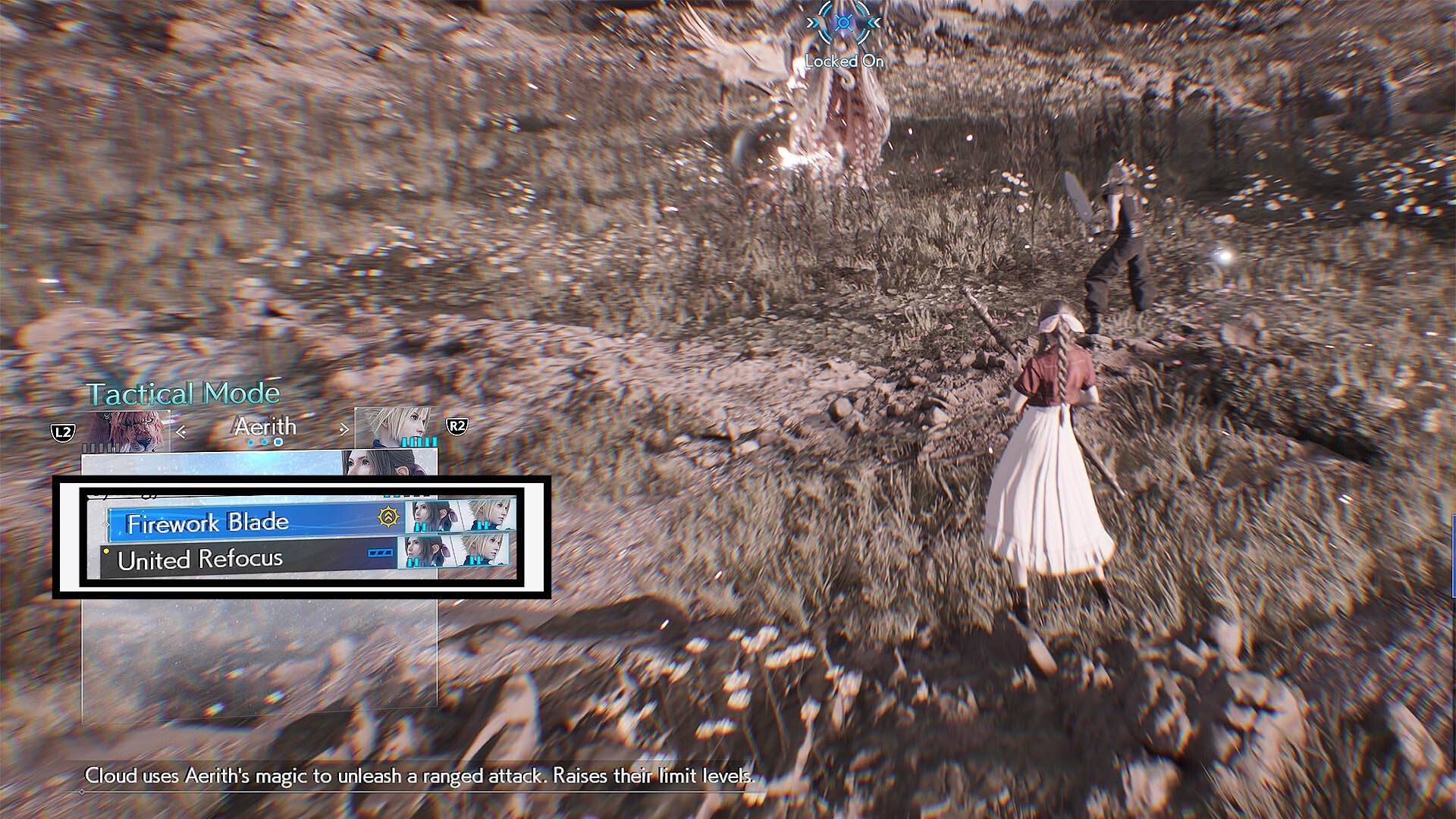 final fantasy 7 rebirth aerith synergy ability selection with cloud