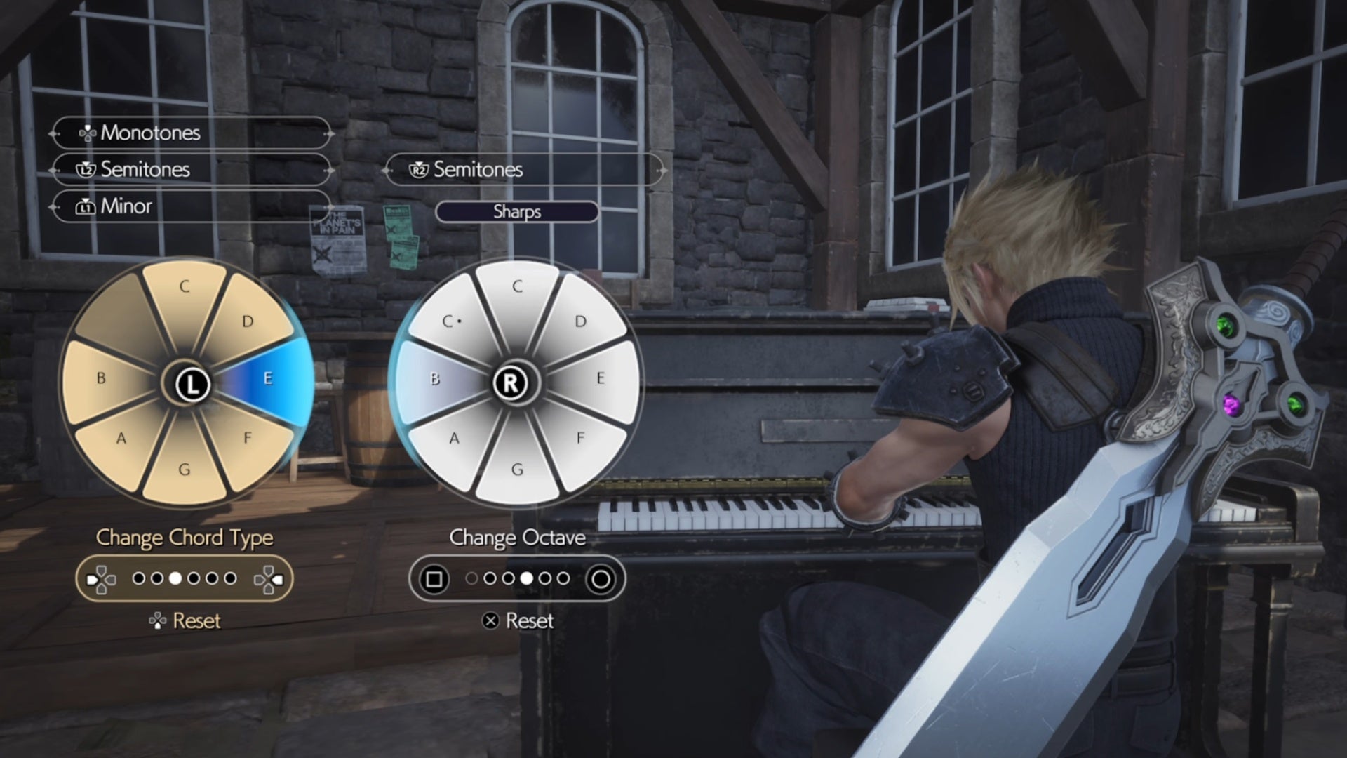 final fantasy 7 rebirth cloud playing piano