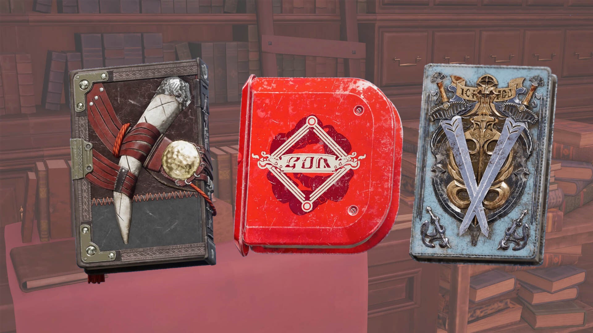 final fantasy 7 rebirth folios for Red XIII, Tifa and Cloud