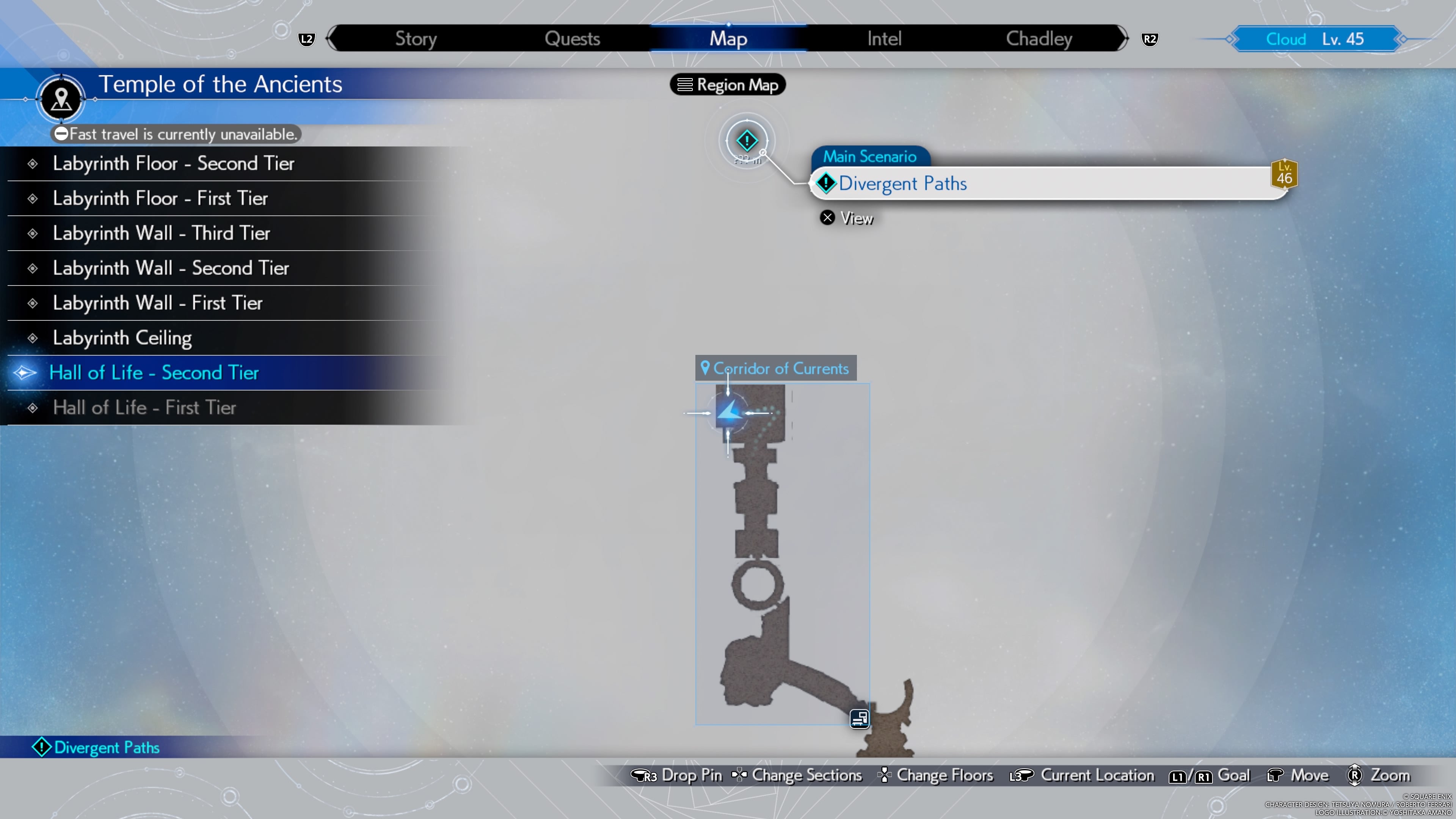 Map showing the location of Tifa&rsquo;s Jarngriepr weapon in Final Fantasy 7 Rebirth.