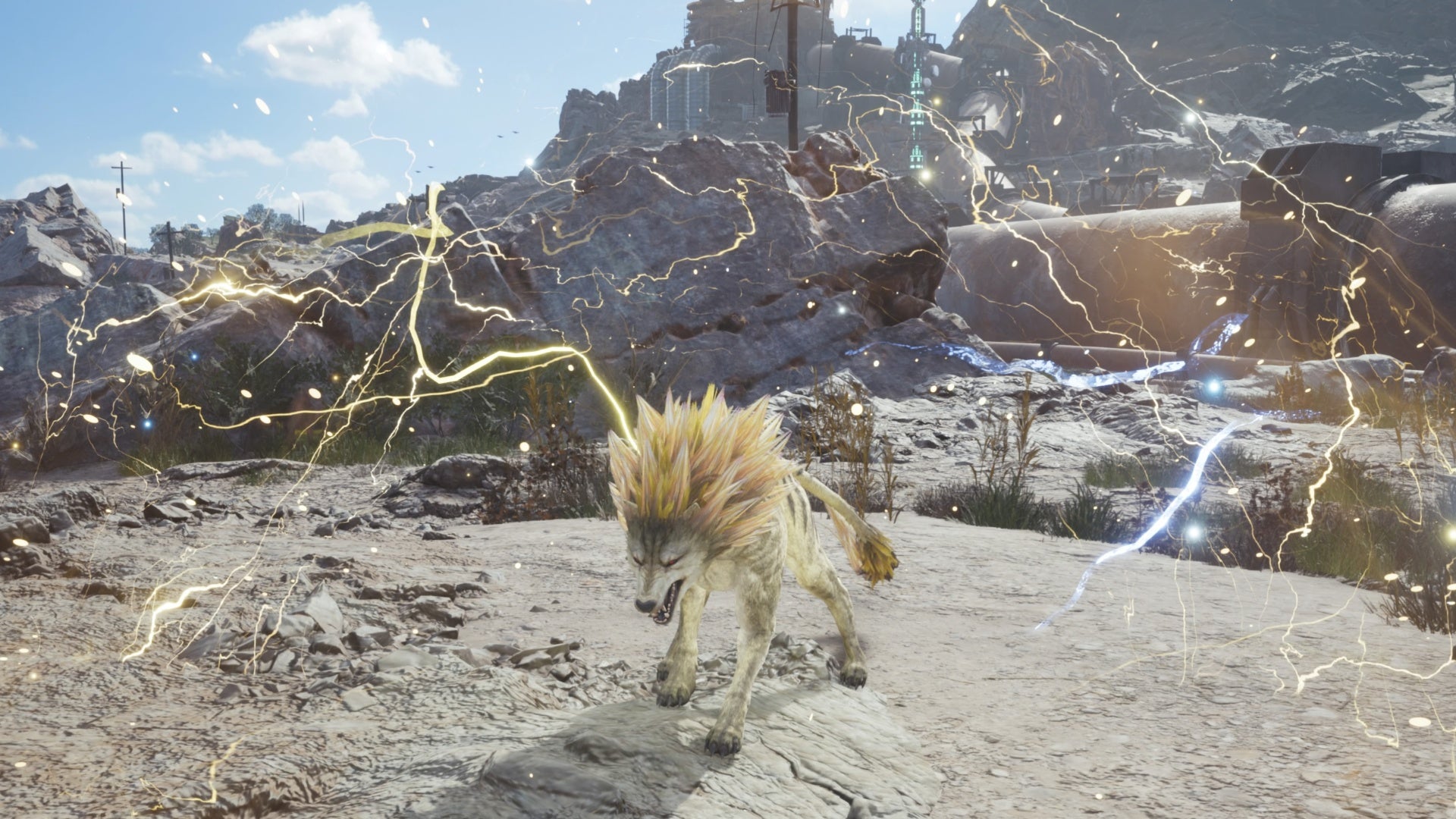 final fantasy 7 rebirth thunderclaw fiend the grasslands