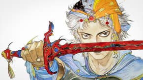 The original box art image for Final Fantasy 2, showing the character Firion holding a gem-encrusted red sword in front of their face.