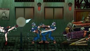 Here's Final Fantasy 7 re-imagined as a 2D side-scrolling beat-'em-up