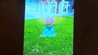 Finally, what looks like the first footage of Pokémon Go