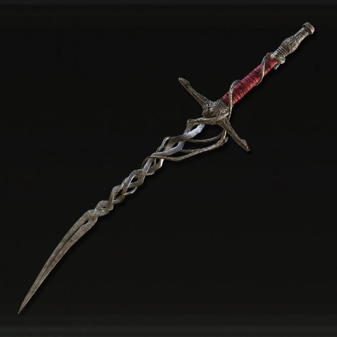 Icon of the Fire Knight’s Shortsword in Elden Ring: Shadow Of The Erdtree.