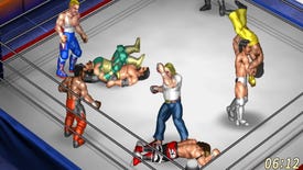 Fire Pro Wrestling World launches off the top rope