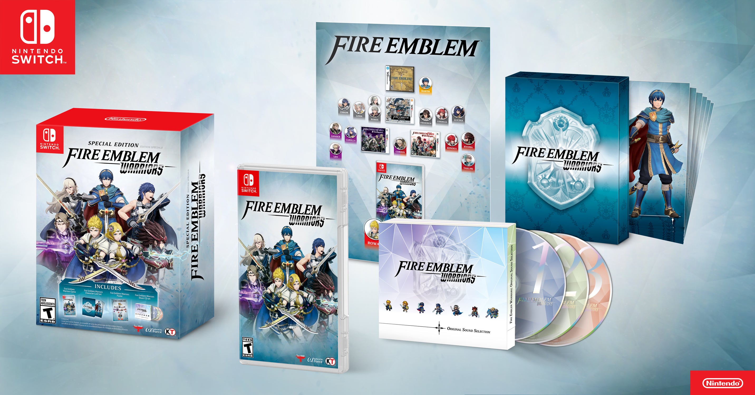 Fire Emblem Warriors special edition announced for Europe will