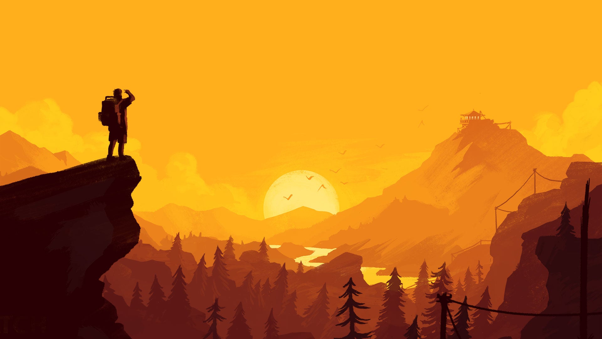 "You're not doing parkour off a roof, but the principles were the same": How the makers of Firewatch pulled from Mirror's Edge, Far Cry 2, and Bioshock to tell a new kind of story in a walking simulator